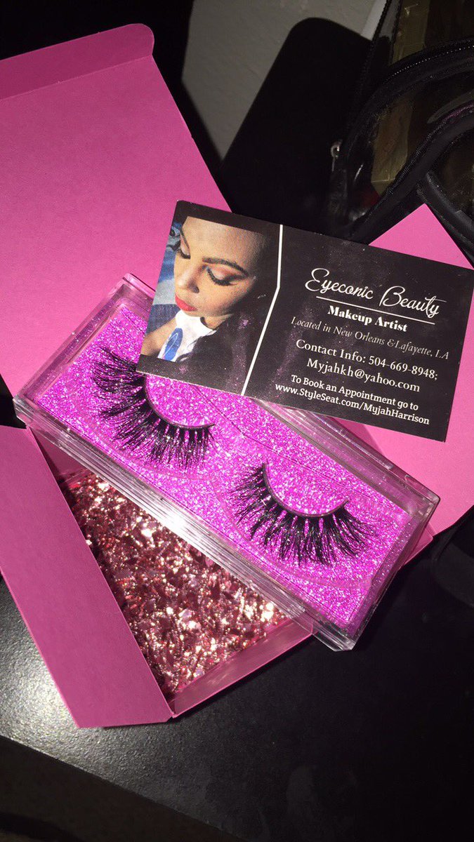 Had these beauties delivered to me earlier 😍💕 thank you @eyeconicbeauty ! I can't wait to wear them!