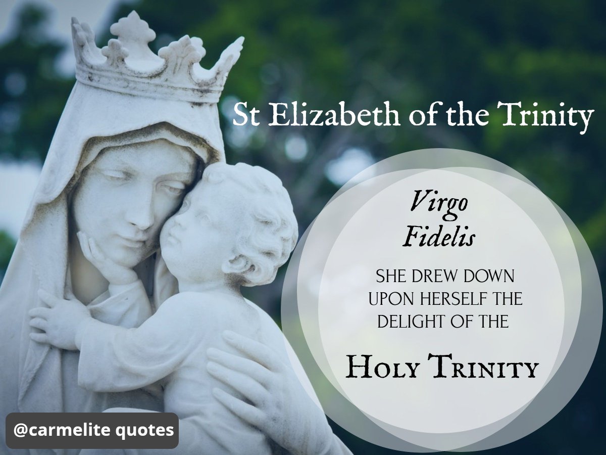 Carmelite Quotes On Twitter: "Happy Feast Day Of Our Lady Of Mount Carmel  From Your Friends @Carmelitequotes #Virgendelcarmen #Carmen #Olmc  #Carmelite Https://T.co/Rpv995Daof" / Twitter