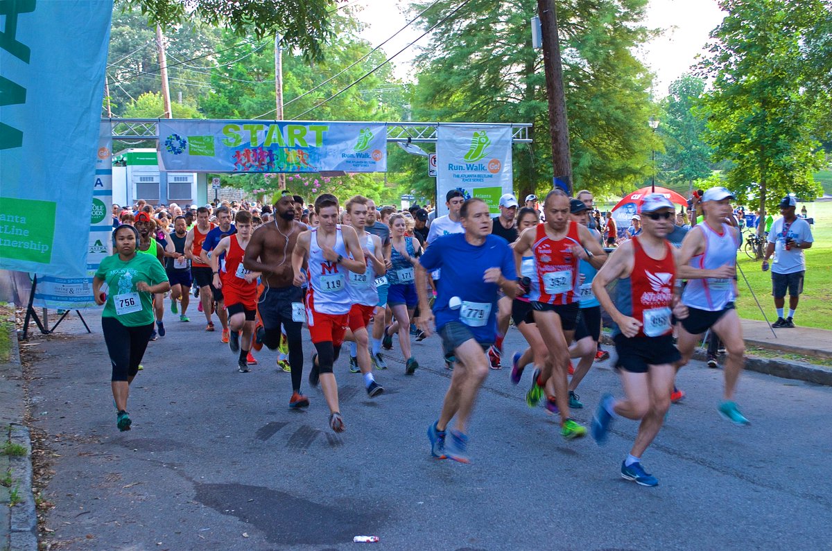 AtlantaBeltline's tweet photo. Link to results from today's #Westside5K. Thx to the 800+ runners who came out. More photos to come. #WestsideRocks https://t.co/EBEn3vGwbp https://t.co/cFxZm80HbV