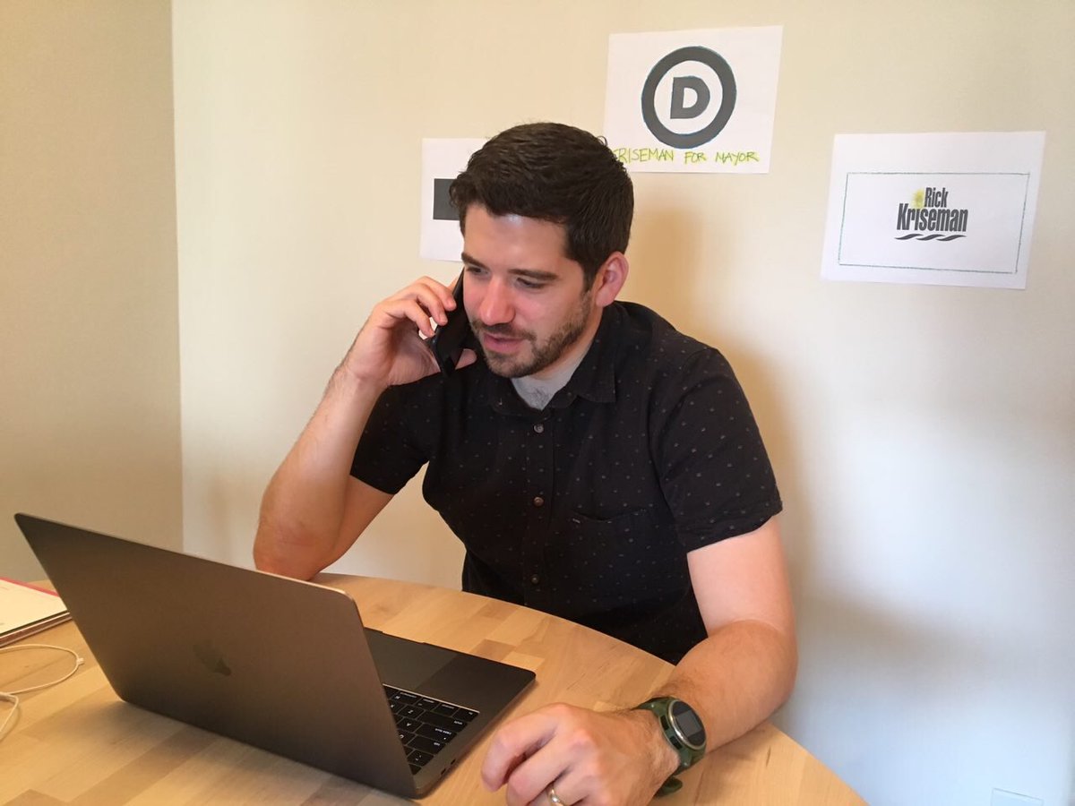 The Democratic state party of PR is hitting the phones today canvassing for Rick <a href="/Kriseman/">Rick Kriseman</a>, mayor of St. Petersburg. #ResistanceSummer