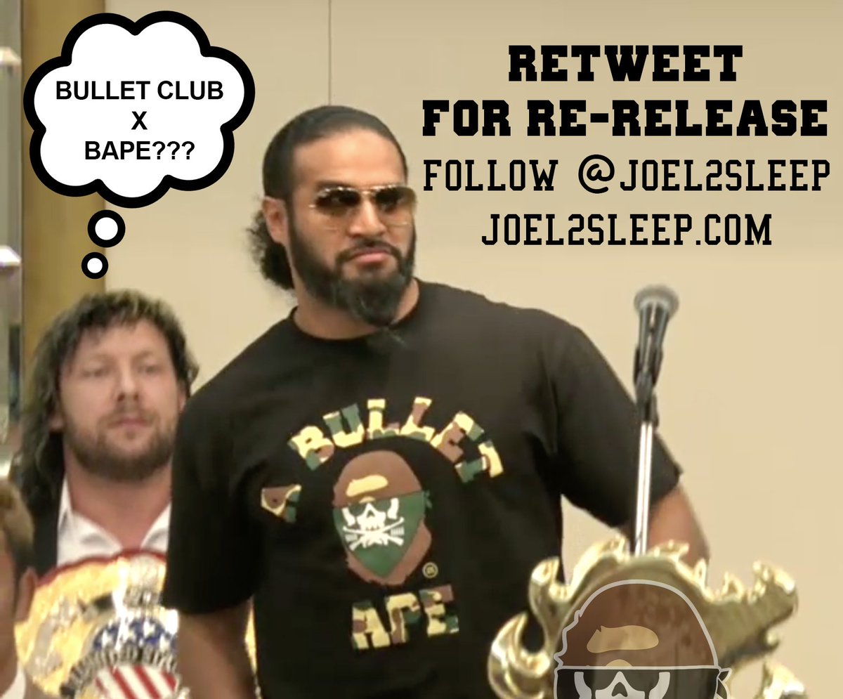 Joel2Sleep's tweet image. Get this post to 300 RTs &amp;amp; we'll do a premium color re-release this Monday. #goodluckandgoodnight #g127 #bulletape