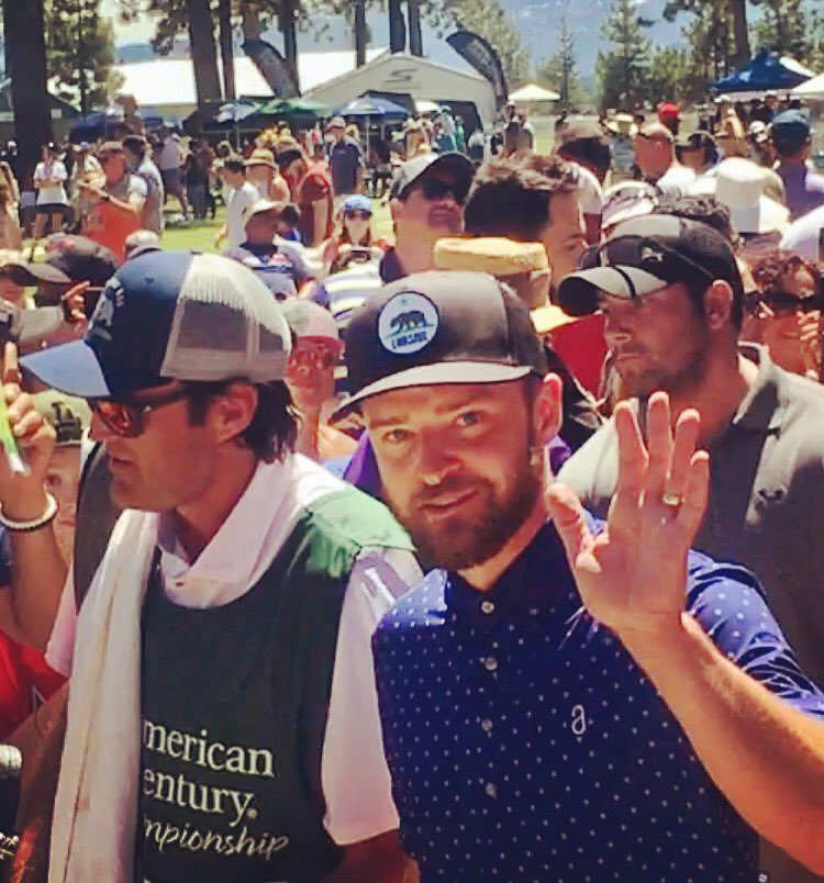 Oh hello #JustinTimberlake. 😍🏌️#accgolf #golf #skechersgogolf