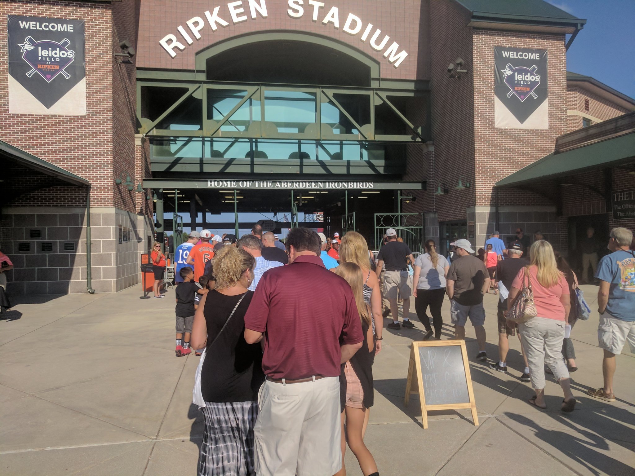 Ripken Stadium Entrance Gate
