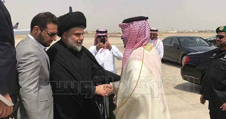 Haiderkarim17's tweet photo. وصول سماحة السيد القائد المجاهد مقتدى الصدر إلى السعودية https://t.co/XE1qr3zleT
