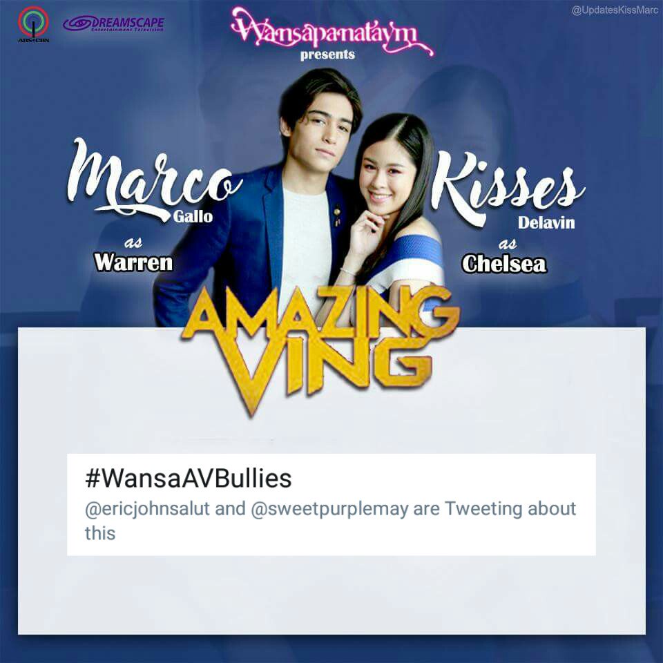 ErlynAbbas's tweet photo. Fifth Spot Fam @DreamscapePH @ericjohnsalut @delavinkisses @itsmeMarcoG 

#WansaAVBullies https://t.co/6lNcNOOgEu