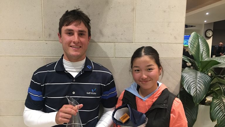 Congrats to <a href="/Golf_Vic/">Vic_GOlF</a> #EPP athletes <a href="/KonoMatsumoto/">Kono Matsumoto</a> &amp; <a href="/w_heffernan377/">Will Heffernan</a> for taking out the <a href="/Portseagolfclub/">Portsea Golf Club</a> amatuer! <a href="/VicInstSport/">Victorian Institute of Sport</a> #BOOM 💪🏼⛳