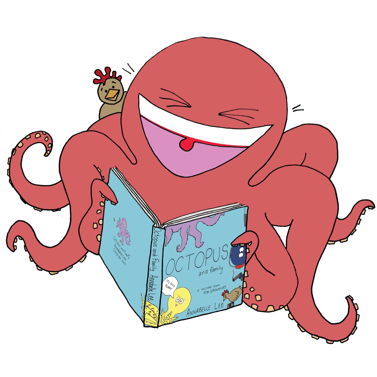 Octopus_Family's tweet photo. Octopus and Family THE BOOK is OUT NOW!!!! #octopusandfamily #funny https://t.co/xE47ESJLTV