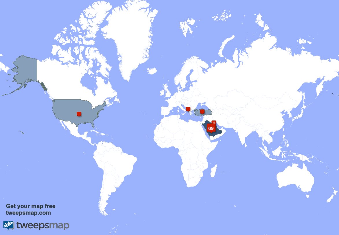 AL7RBI111's tweet photo. My followers are in Saudi Arabia(66%), Kuwait(16%) Get your free map https://t.co/df2jWD1dey https://t.co/RbWWLd7W4G