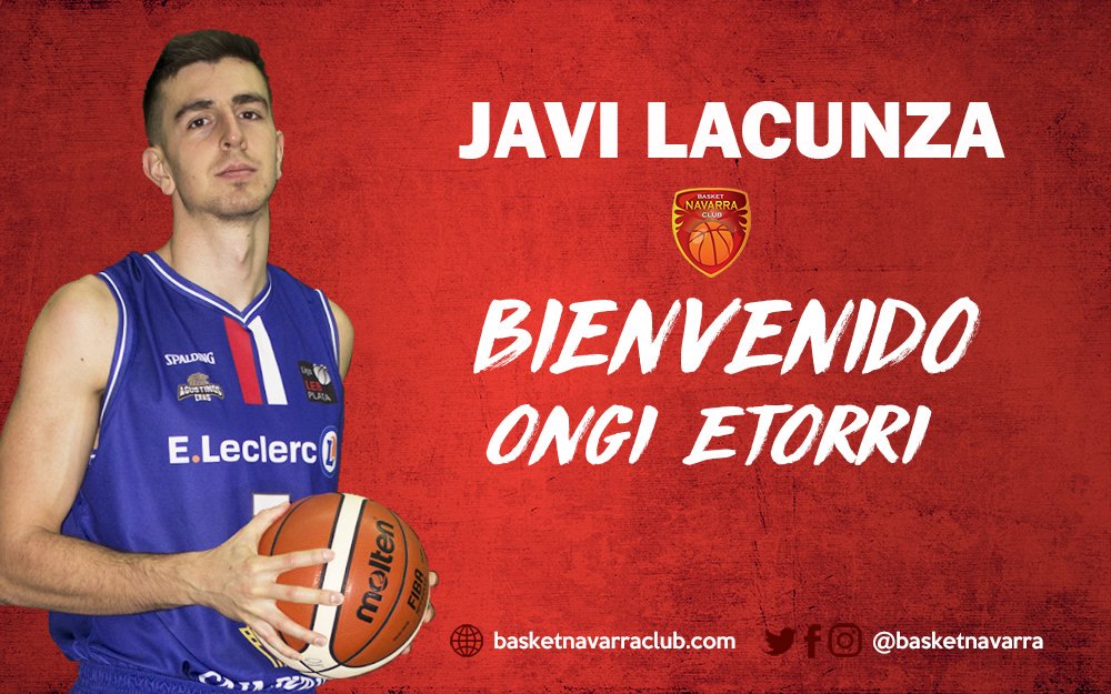 🆕👤 BNC oficializó esta semana la llegada del navarro Javier Lacunza. ¡Bienvenido!

▶️basketnavarro.com/2017/07/28/jav…