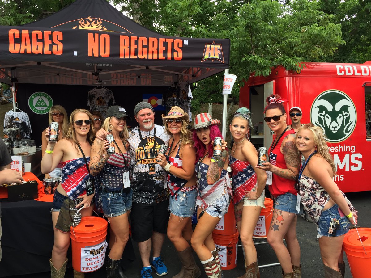 gwseymour's tweet photo. @KidRock @HogFuelEnergy Hog Fuel Energy Drink loves Kid Rock! #ahd #wishforourheros #freedomfest2017 https://t.co/rCMojqUexM