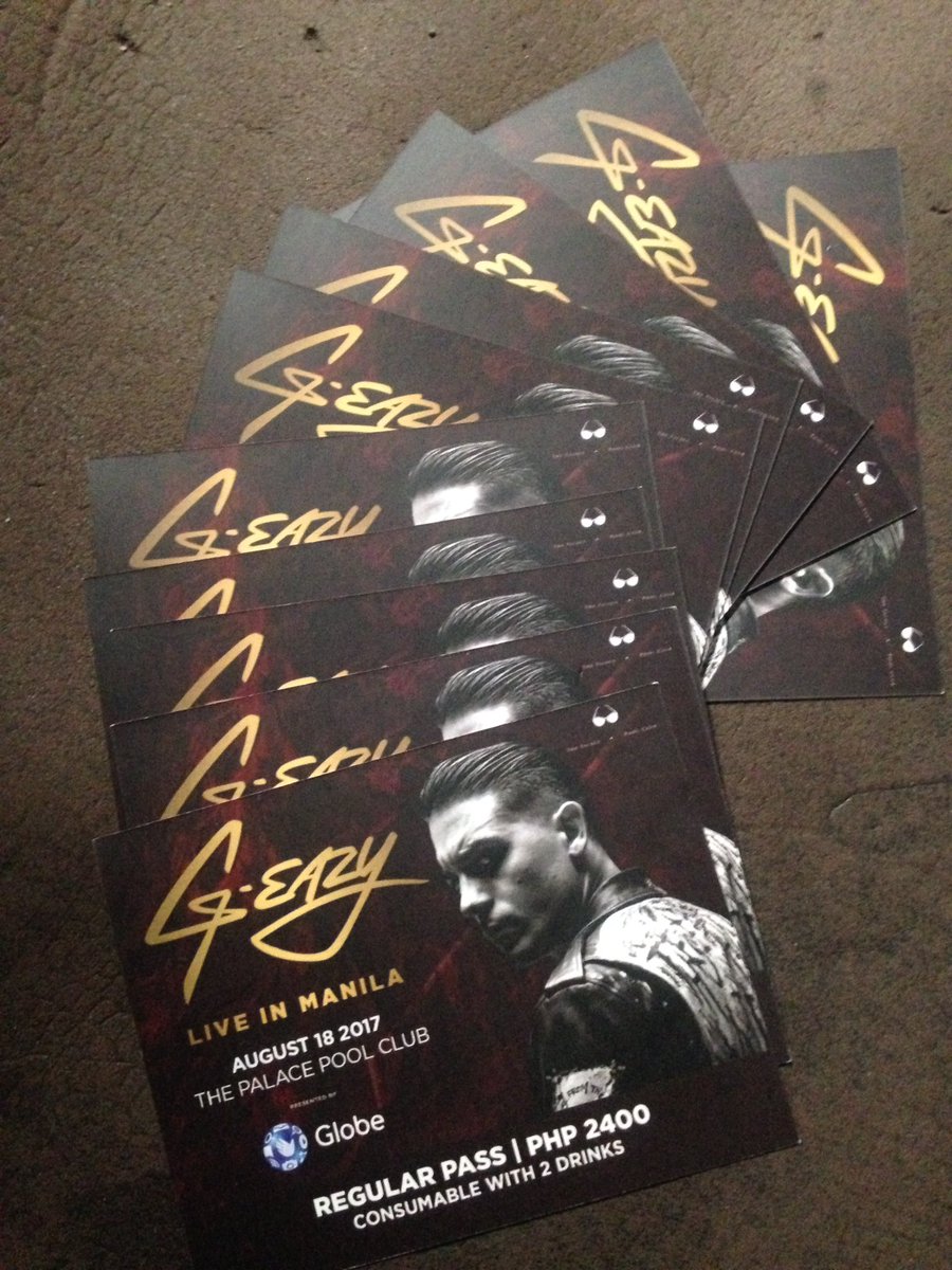 production_wild's tweet photo. Selling tickets for geazy reserve now 09177897196 π #WildProduction #GeazyLiveAtManila https://t.co/eFDIJaSxlT