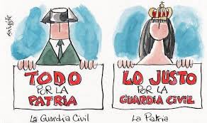 aserrano1001's tweet photo. #ConlaGuardiaCivil a muerte. Lo que está ocurriendo con la @guardiacivil en Cataluña no tiene nombre. Como siempre Mingote un visionario. https://t.co/KDuo9ANgpc