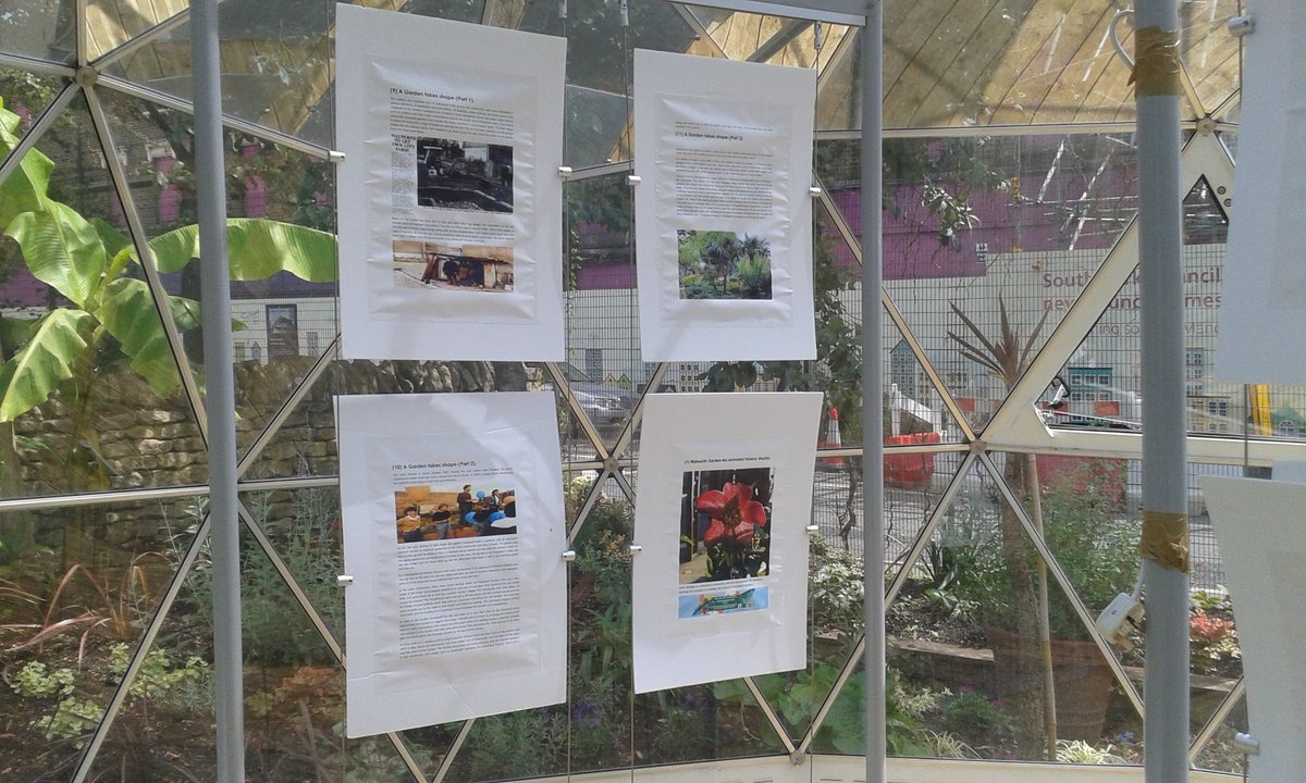 dragonpizza391's tweet photo. Great exhibition in the dome @WalworthGarden https://t.co/Qb1auCFRhV
