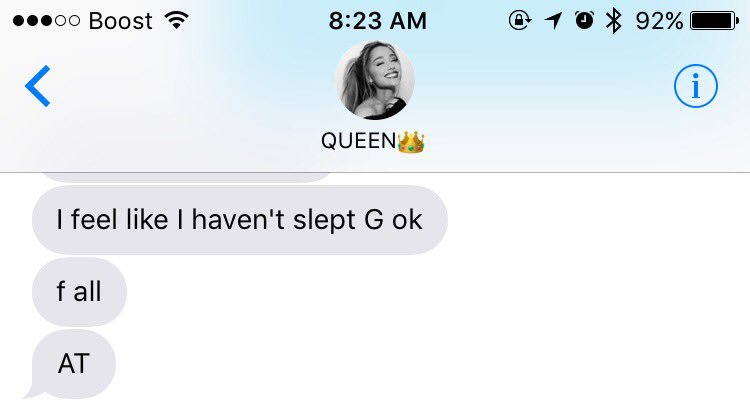My woman needs more sleep and the universe should allow her to have it.