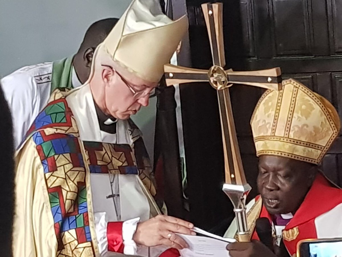 MothersUnion's tweet photo. MU are proud to have been a part of  the inauguration service for the new province of #Sudan @JustinWelby @ACOffice "Praise be to God" https://t.co/T6a4gPA39x