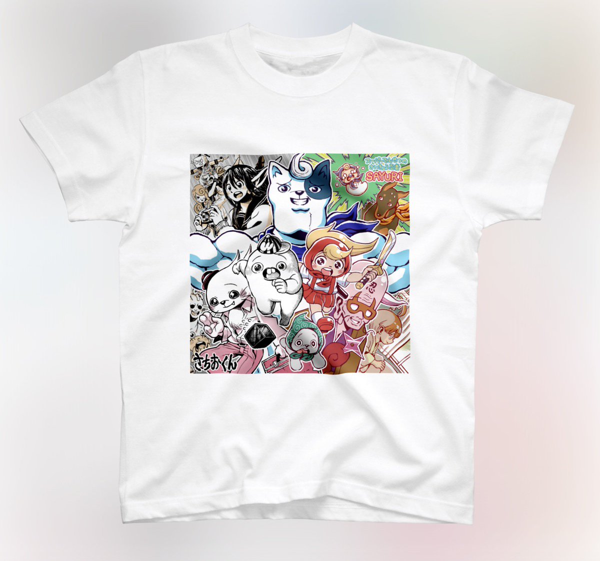 せっかく明日までTシャツ1000円オフセールやってるので、今回の集合絵のTシャツとついでにステッカーも作っちゃいました。キャットのマンガのファンの人におすすめのキャットファンTです。情報がぎゅっとなっていてお得感があるで〜す。
https://t.co/CvXJdT0SE7 
