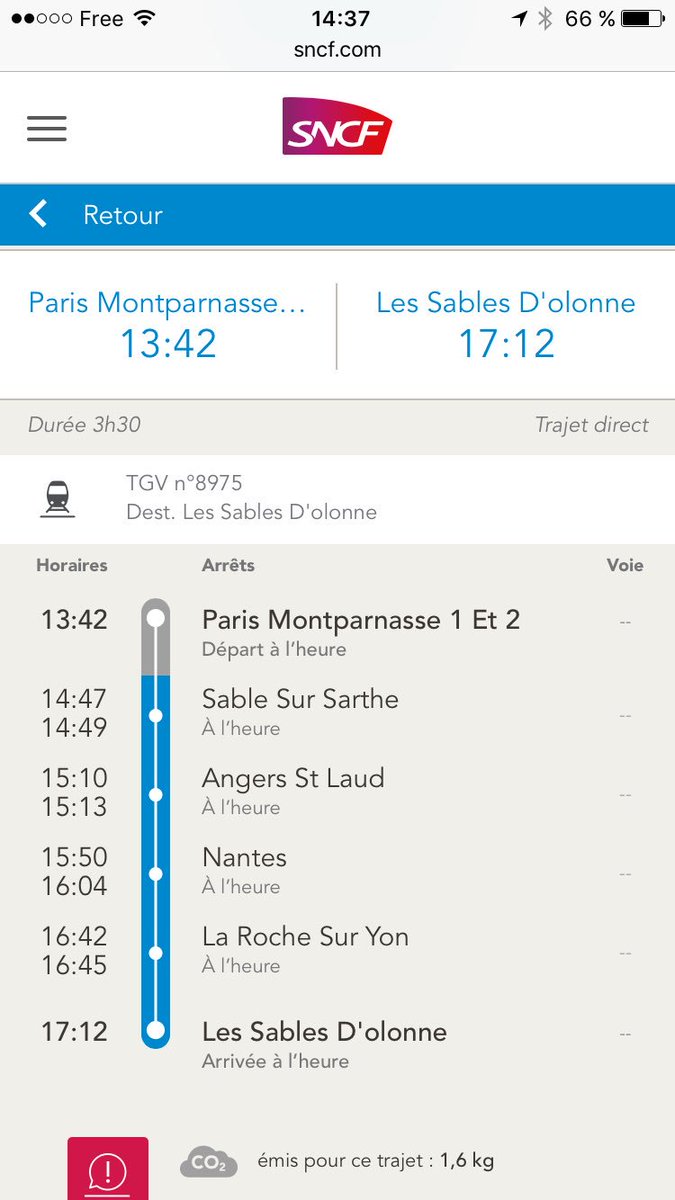 SupaFraN6's tweet photo. @sncf #montparnasse #sncf Il est devenu quoi le TGV 8975 ?? Pas de train en gare, mais sur le site... tout va bien https://t.co/em4Q5CuKtV
