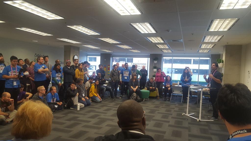 TorangeJuice's tweet photo. And just like that @GovHackAU is all over, thank you all for the wonderful weekend and we'll see you next year ❤ https://t.co/GwpFj1h3oi