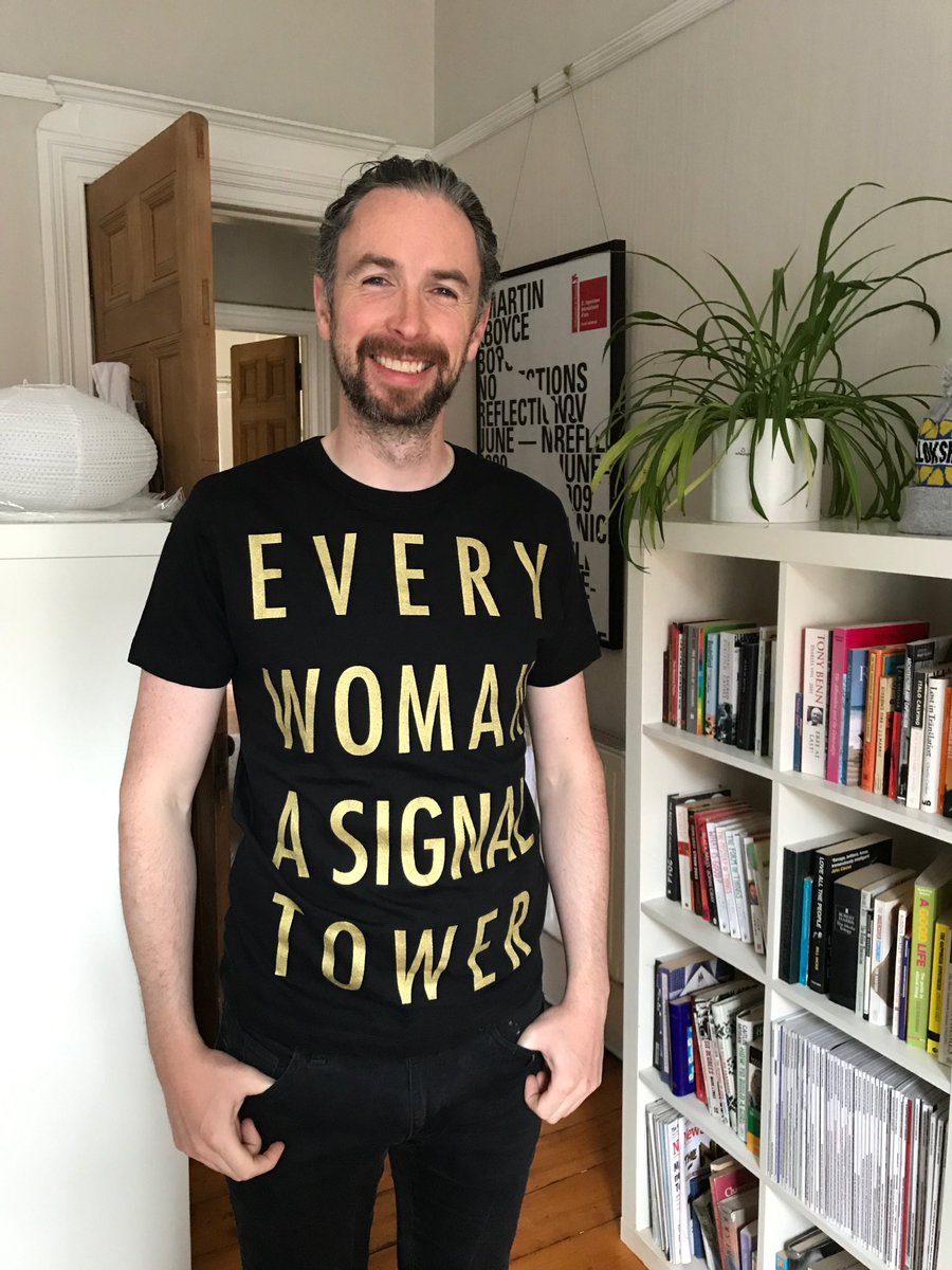 PFProjects's tweet photo. @JudeBarber1 @PhillipsCiara Loving the awesome Gerry sporting his new #ciaraphilips tee π#artcarbootglasgow #pfprojects 12-6pm @SWG3glasgow https://t.co/RIRJBhFvBS