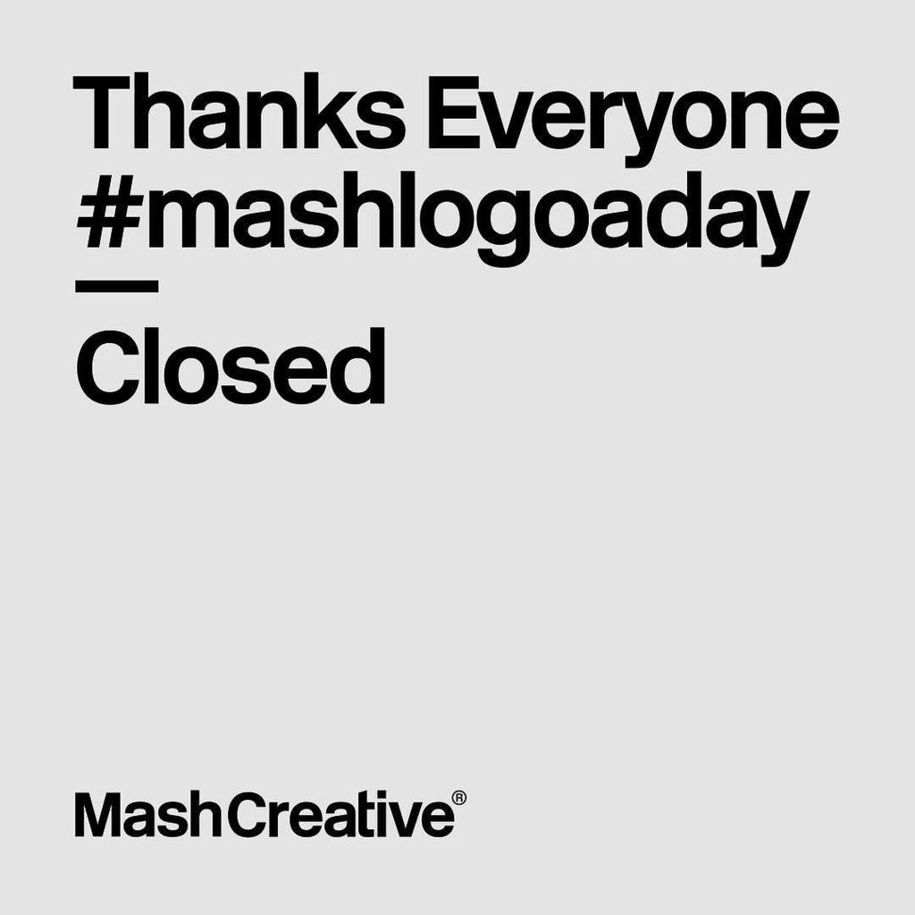MashCreative's tweet photo. #mashlogoaday has now come to an end 205 logos later. Thanks for all the likes and comments 👍. I'll be starting a new hashtag tomorrow - #m… https://t.co/SURlOICAiV