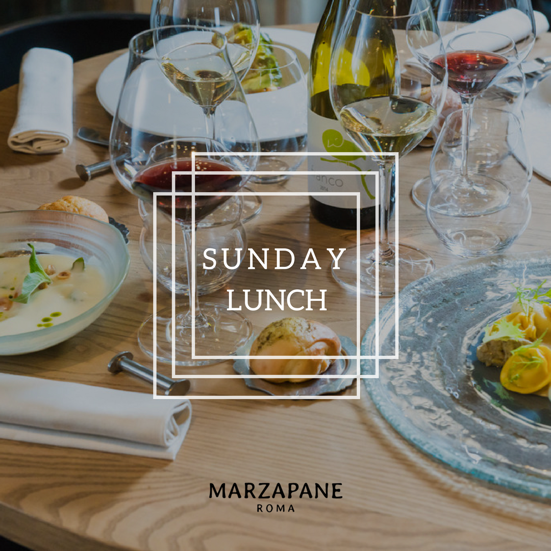 Come ogni domenica, vi aspettiamo per pranzo
#marzapaneroma