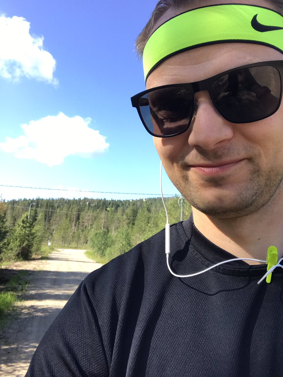 Kesäloman päätöslenkki, 16 km #Syöte mäkisessä maastossa. Hu töihin, akut ladattuna. #parempiSuomi #Suomi100 #Hoivatilat