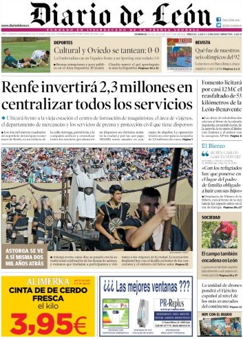esRadio_CyL's tweet photo. Las #portadas de los diarios de @edigrup en #CastillayLeón. No te pierdas @DiarioCyLMundo, @diariodeleon, @diariodesoria y @correodeburgos https://t.co/Fn7YxFy9lu