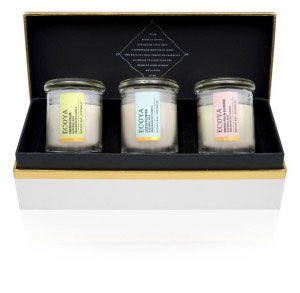 LifeAndStyle01's tweet photo. Ecoya Mini Madison Candles Gift Set (RRP £39) £33 @ https://t.co/298eFQd8DQ #lifeandstyle #hygge #healing #wellbeing #essentialoils #ecoya https://t.co/fHbatKfVO5