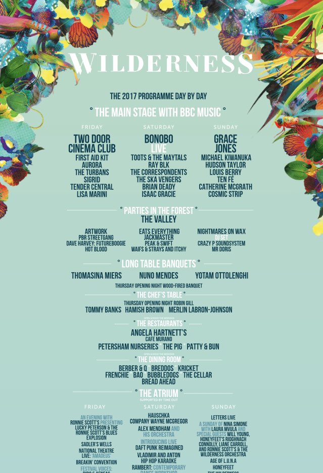 SigridItalia's tweet image. 🔜 questo venerdì Sigrid si esibirà al Wilderness Festival a Cornbury Park (UK)!