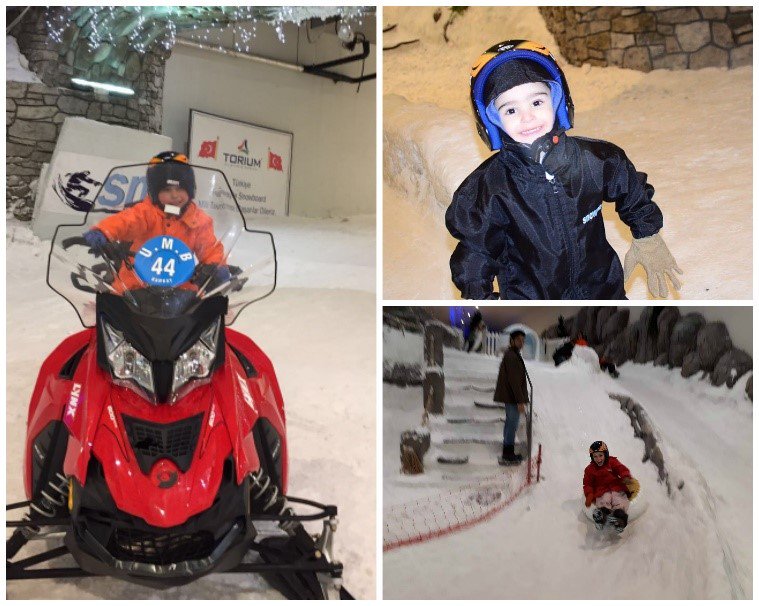 Dışarıda hava 30 derece olsa da Torium Snowpark’ta kar keyfi devam ediyor!  #Snowpark #Kar #Eğlence #Torium