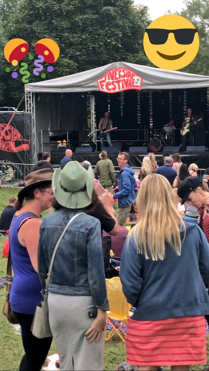 Yesterday's music was a blast! Shouts to all the bands performing today! #riversidefest2017