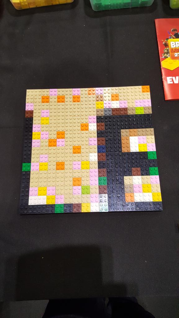 RunForT's tweet photo. #LLMOSAIC Loving the bricks https://t.co/2MhKQlXWub