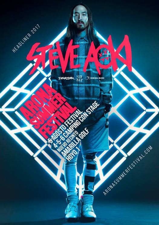 PagesMusic3's tweet photo. Nuevo recinto,7°Edicion,el 5 de agosto PREPARATE PARA@AronaSummerFest Canarias,invitado #SteveAoca.Preparate .Empieza la cuenta atras. https://t.co/ZBo9Vmbj5x