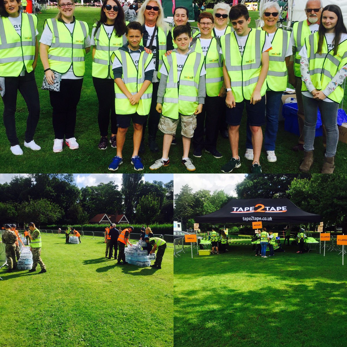 roscoblackwood's tweet photo. Just some of our  #TakePartNEL volunteers as Race Crew at the #Grimsby10k in People's Park. #TeamNEL #AllAboutPlace #NELC @NELCouncil https://t.co/3j3kOVNoQN