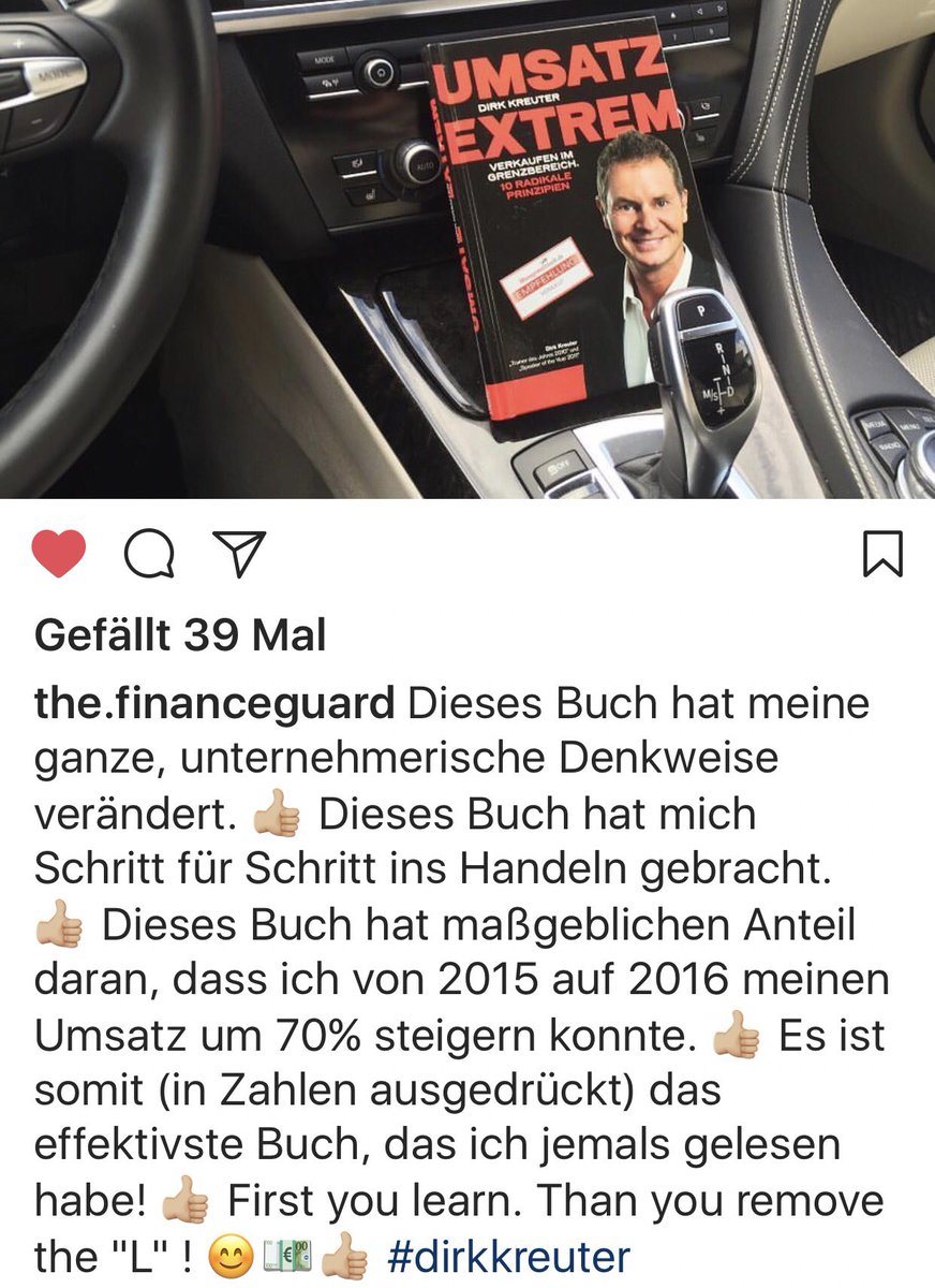 dirkkreuter's tweet photo. #UmsatzExtrem #Rezension #Feedback #Erfolg #Buch #Vertrieb 📈📈📈 https://t.co/uhRpmafwfJ