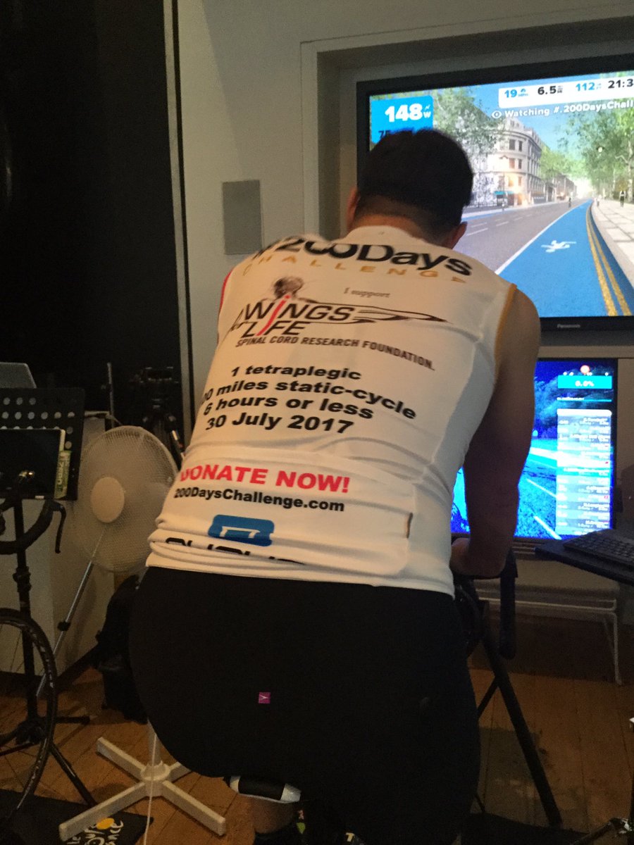 EdGoreBrowne's tweet image. So inspired by, and proud of, this guy. #200DaysChallenge @WingsforLifeUK #spinalcordresearch #cure #sci