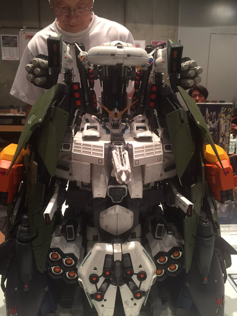 札幌の虎口裟南時貞 ウルトラスーパーフルアーマー ヘビーデラックスユニコーンガンダムの再現wwwww すげえwwww 戦士 ユニコーンガンダムの説明書に記載 Hme16