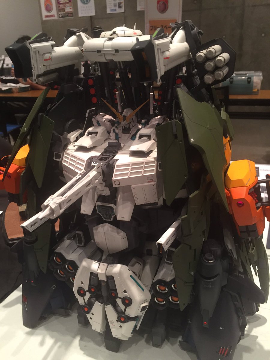 札幌の虎口裟南時貞 ウルトラスーパーフルアーマー ヘビーデラックスユニコーンガンダムの再現wwwww すげえwwww 戦士 ユニコーンガンダムの説明書に記載 Hme16