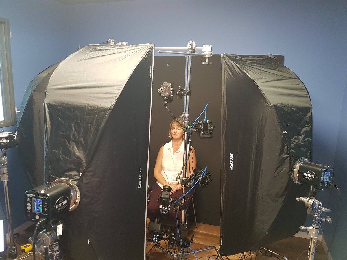 4DMax_Ltd's tweet photo. #Milan #FACSScanning. Last check before talent arrives. 
#VFX #Photogrammetry #3D #Scanning #Lovescanning https://t.co/KVgVVaBDli