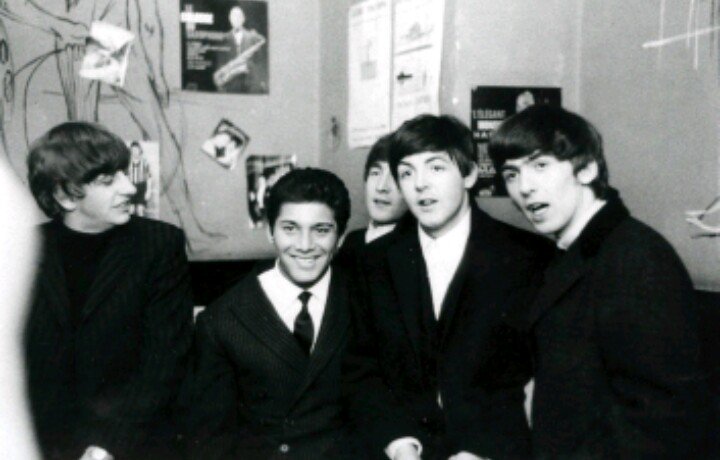Paul Anka and The Beatles 1964 Happy Birthday Paul !! 