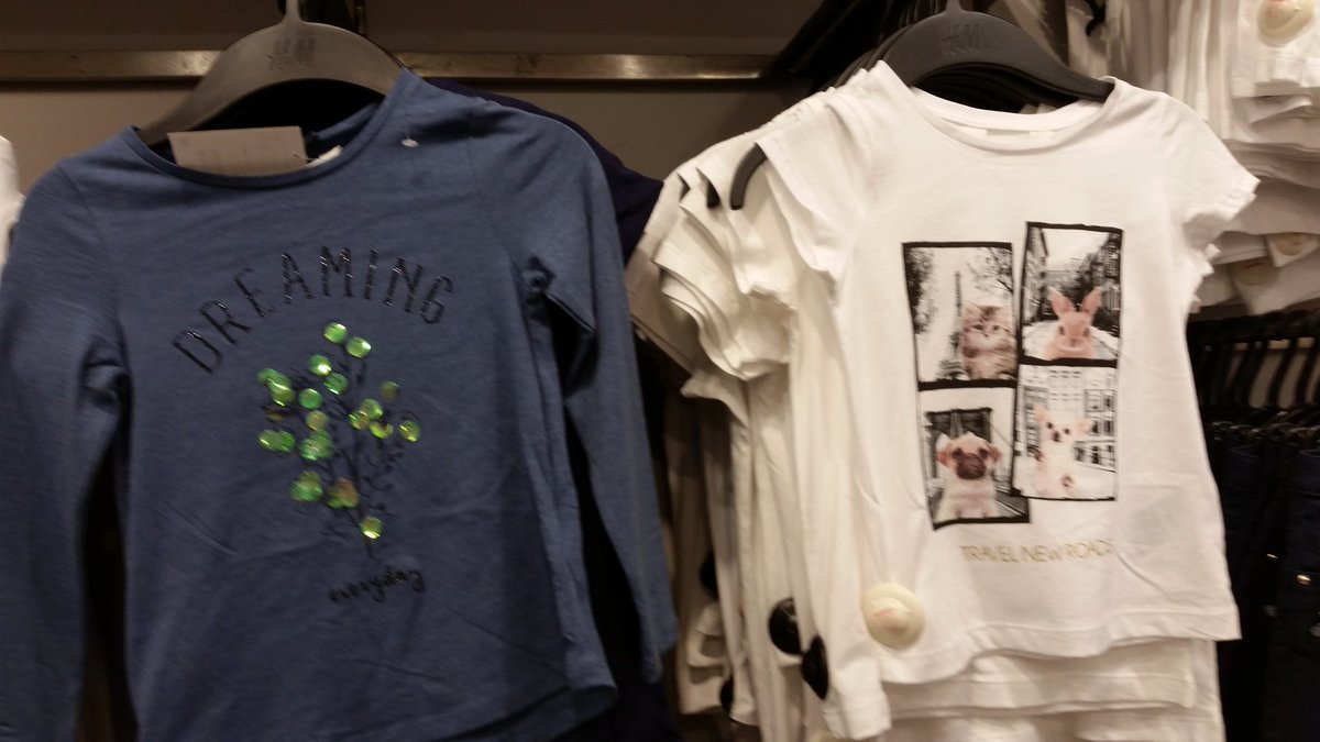 caosullivan13's tweet photo. @hm Trying to raise a girl who believes she can change the world. You're not helping. Spot the boy or girl teeshirts #everydaysexism https://t.co/fqpt591tja