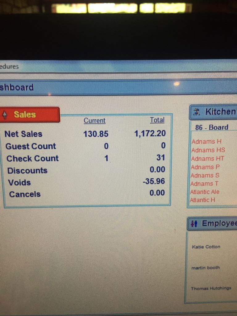 Breakfast sales flying through the roof this morning here at ocean park <a href="/MarkCash15/">Mark Cash</a>