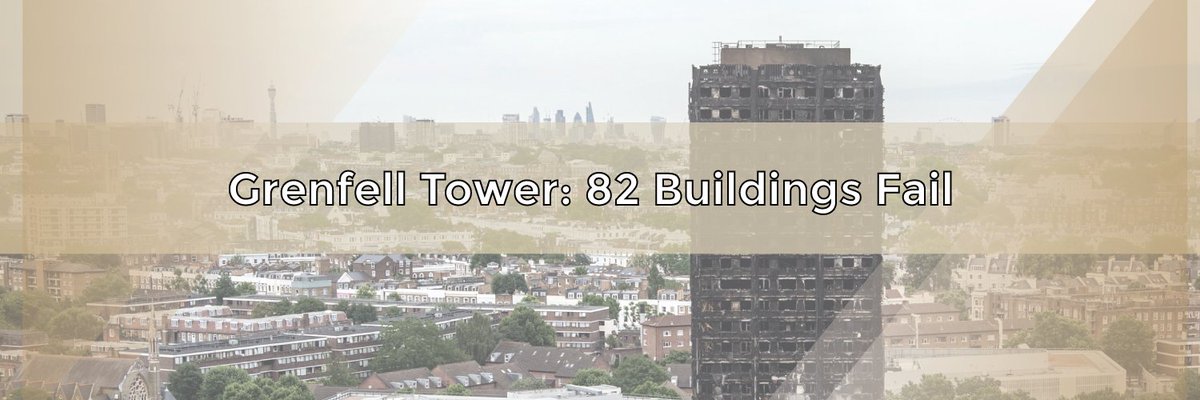 dXbSAFE's tweet photo. Grenfell Tower: 82 Buildings Fail
Read more:https://t.co/WJ8Grrf7nv
#SafetyNews #dXbSAFE #PPE #MyDubai #Dubai #UAE #SafetyItems #Fire https://t.co/d8K99Y1Ita
