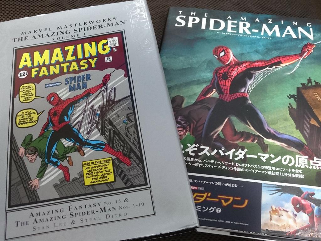 Takoma マーベル動画更新中 Twitter પર マスターワークス アメイジング スパイダーマンの原書と翻訳本