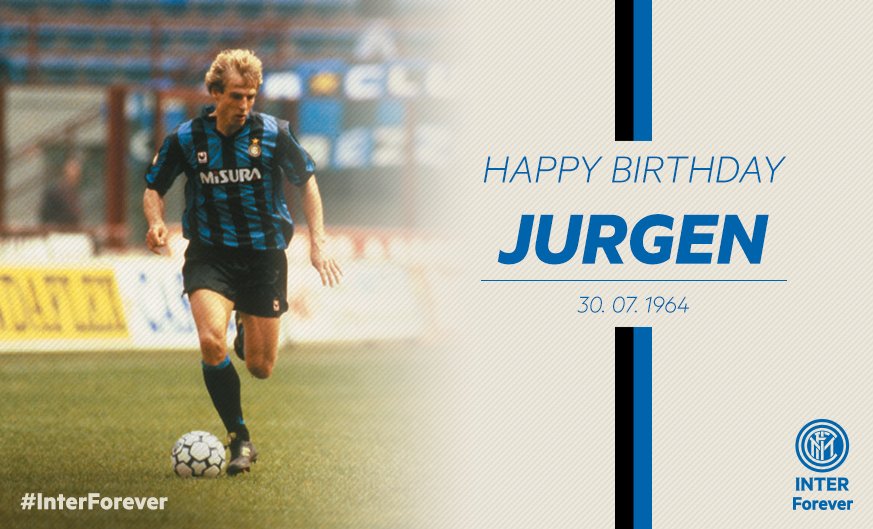 F.C. Internazionale (@inter_tr) on Twitter photo 🎂 Inter'de 40 gol attı, UEFA Cup ve Italian Super Cup'ı kazandı…. 53. yaşın kutlu olsun, <a href="/J_Klinsmann/">J_Klinsmann</a>! 🇩🇪 🖤💙 #InterForever #FCIM 🎂 Inter'de 40 gol attı, UEFA Cup ve Italian Super Cup'ı kazandı…. 53. yaşın kutlu olsun, <a href="/J_Klinsmann/">J_Klinsmann</a>! 🇩🇪 🖤💙 #InterForever #FCIM