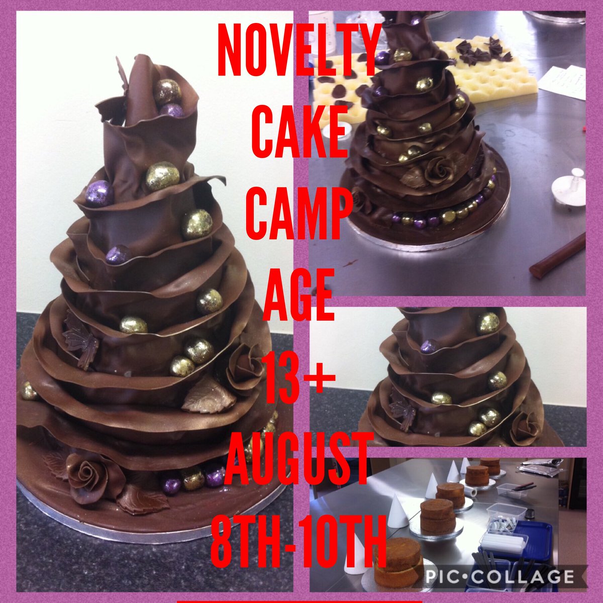 KKCookerySchool's tweet photo. Spread the word to any budding cake makers out there. 2 fantastic camps 1 for 10+ and 1 for 13+. #kidscamp #childrenscampkilkenny https://t.co/fN6q8ENBGN
