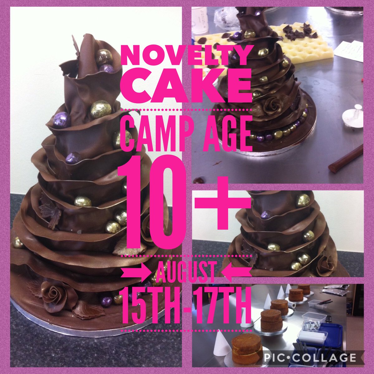 KKCookerySchool's tweet photo. Spread the word to any budding cake makers out there. 2 fantastic camps 1 for 10+ and 1 for 13+. #kidscamp #childrenscampkilkenny https://t.co/fN6q8ENBGN
