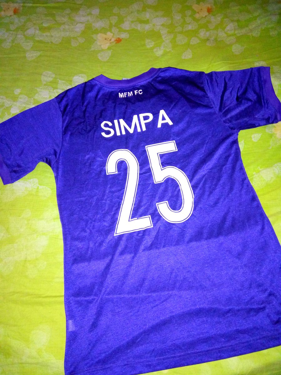 haqnificent's tweet photo. @ConeSports @MFMFC_Lagos Hey @MFMFC_Lagos 
@ConeSports just won you a fan! 
Thank you cone for the jersey, it is lovely. 🙌 https://t.co/SAHi3truZI