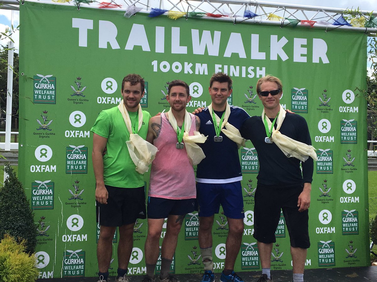 LandandWaterCo's tweet photo. And well done the valiant 4 #trailwalkerstrong #trailwalker2017 . We are very proud ! https://t.co/NIoNuAptUi