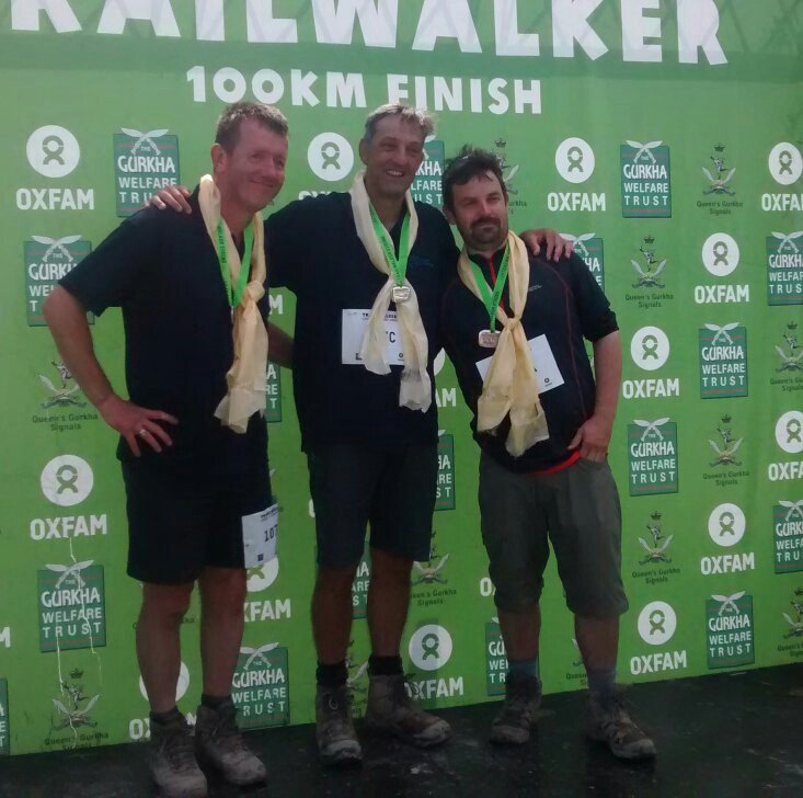 CotswoldArch's tweet photo. CA Andover One Team are over the line! Congratulations to Ray, Duncan & Michael! You're truly amazing! #Trailwalker2017 #CotsArch #oxfamgb https://t.co/oiOqwoXkZP